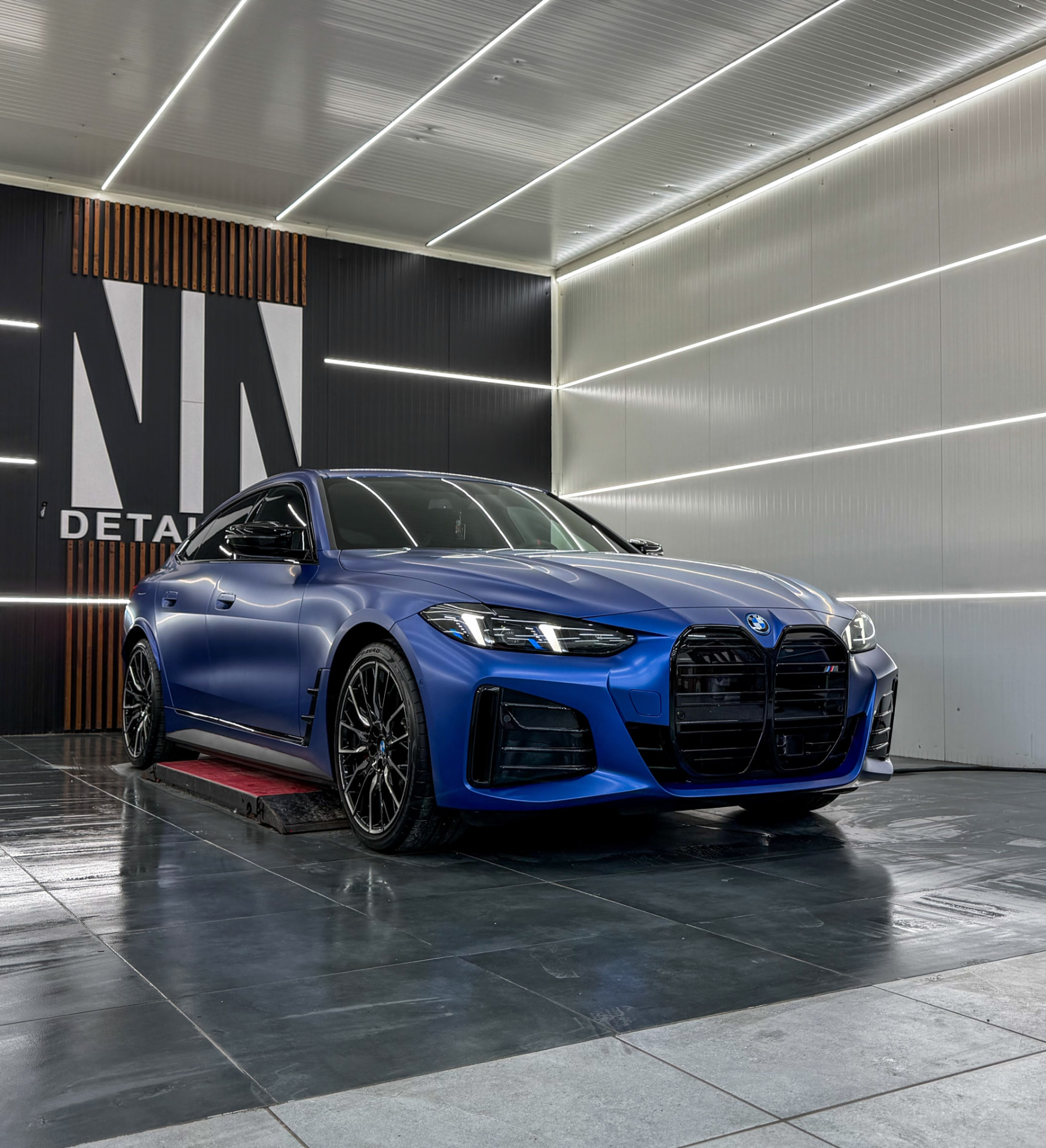 BMW i4 M50 — Ochranná fólia PPF, NN Detailing